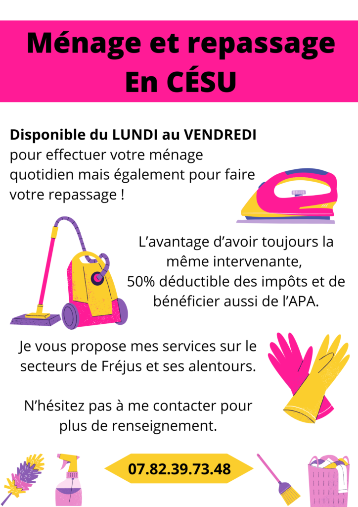 Ménage et Repassage