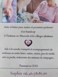 Accompagnement, aide et loisirs dans l’Aude