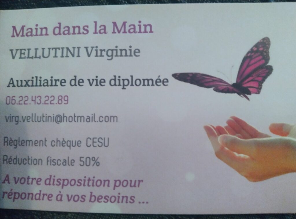 Auxiliaire de vie diplômée